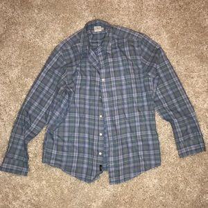 Faherty Long Sleeve Collared Casual Button Down